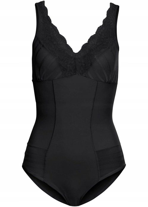 B.P.C. body shape średni stopień modelowania czarne z koronką r.36