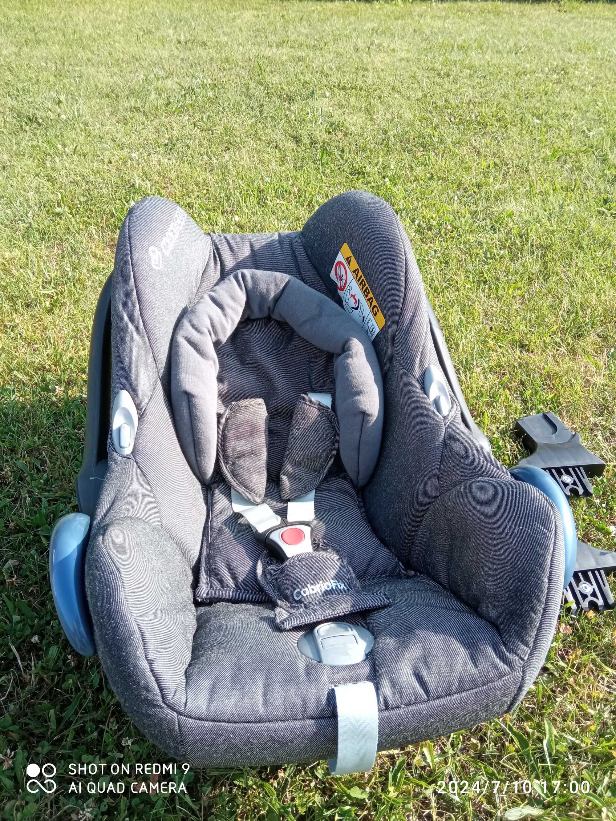 Wózek bebetto vulcano 3w 1 + fotelik maxi Cosi cabiofix