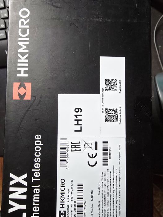 Тепловізор HikMicro LYNX Pro LH19