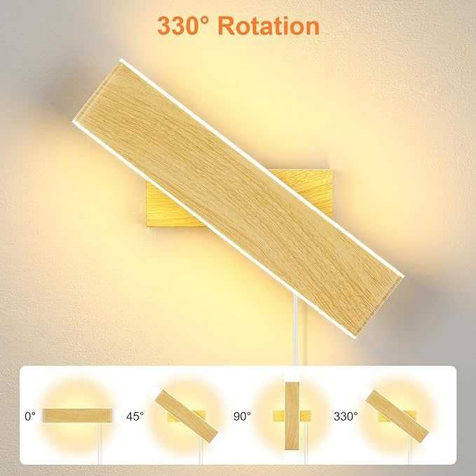 Aplique de parede LED interior