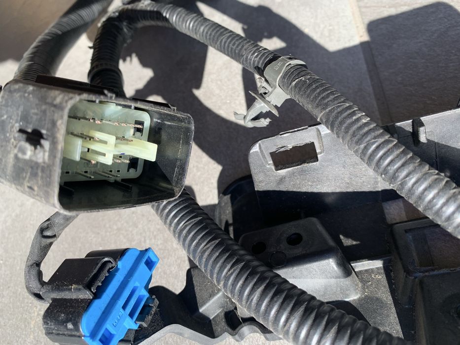 Кіа ев6 проводка заднього бампере