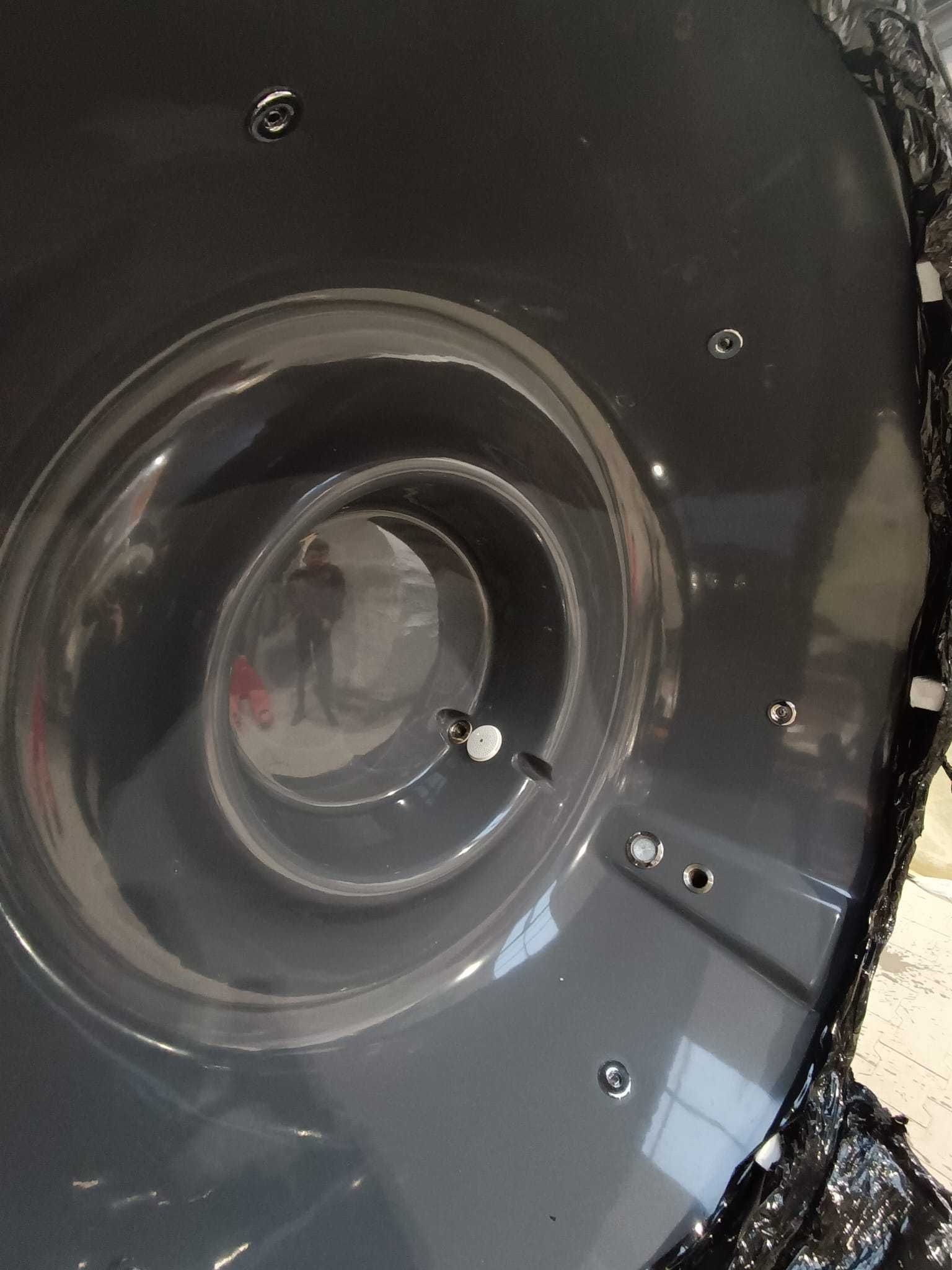 Balia Ogrodowa, Jacuzzi, Hot tub Deska Kompozyt WPC Pokrywa Termiczna