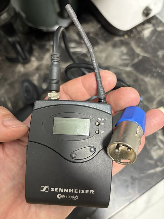 Радіомікрофон sennheiser ew 100, комплект!