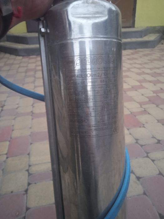 Насос для свердловини Pedrollo 4BLOCKm 2/10