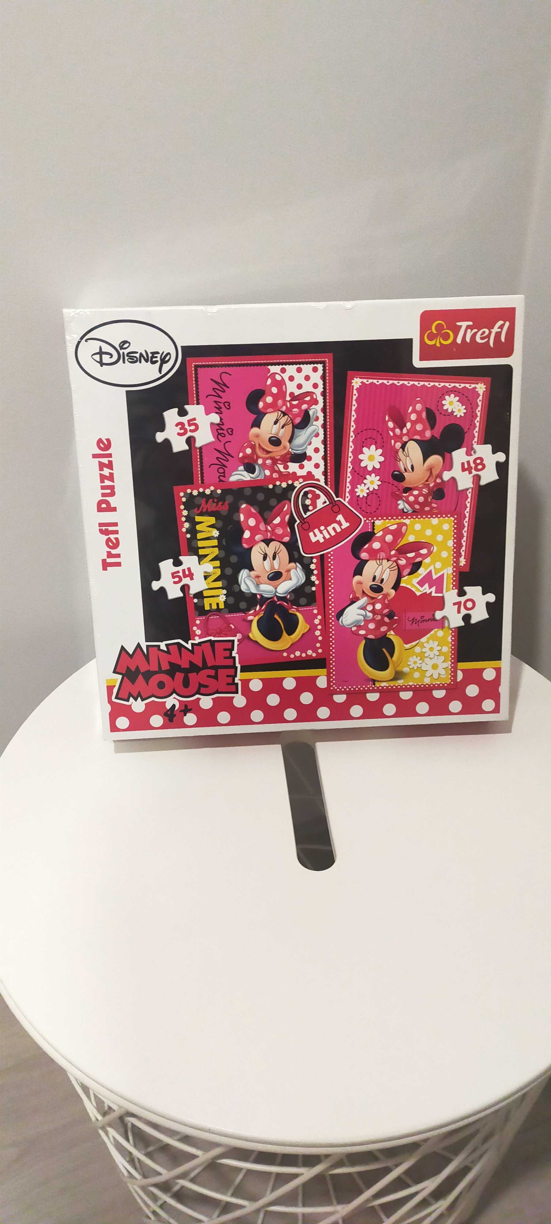 puzzle nowe trefl, minnie mouse