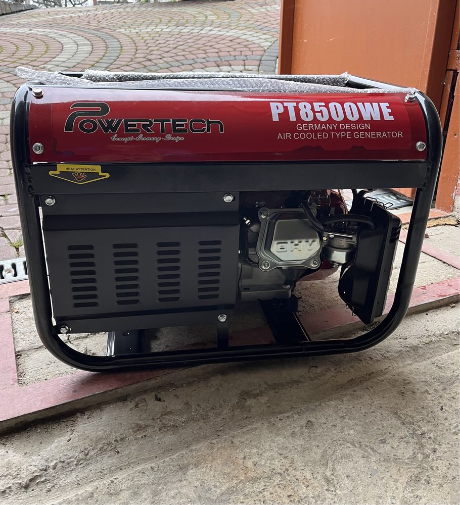 Генератор Powertech PT 8500 WE