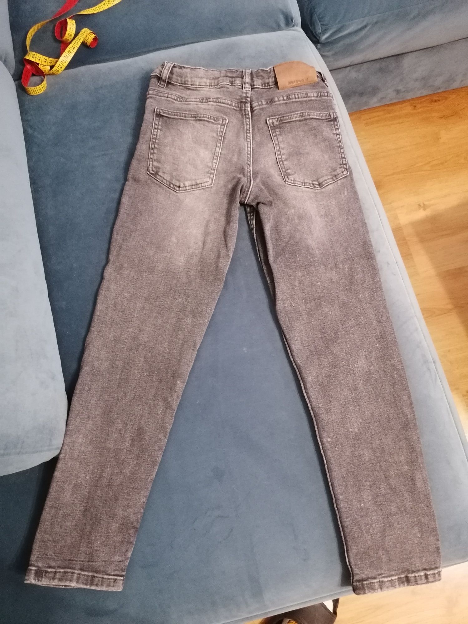 Spodnie chłopięce Zara skiny fit 152cm