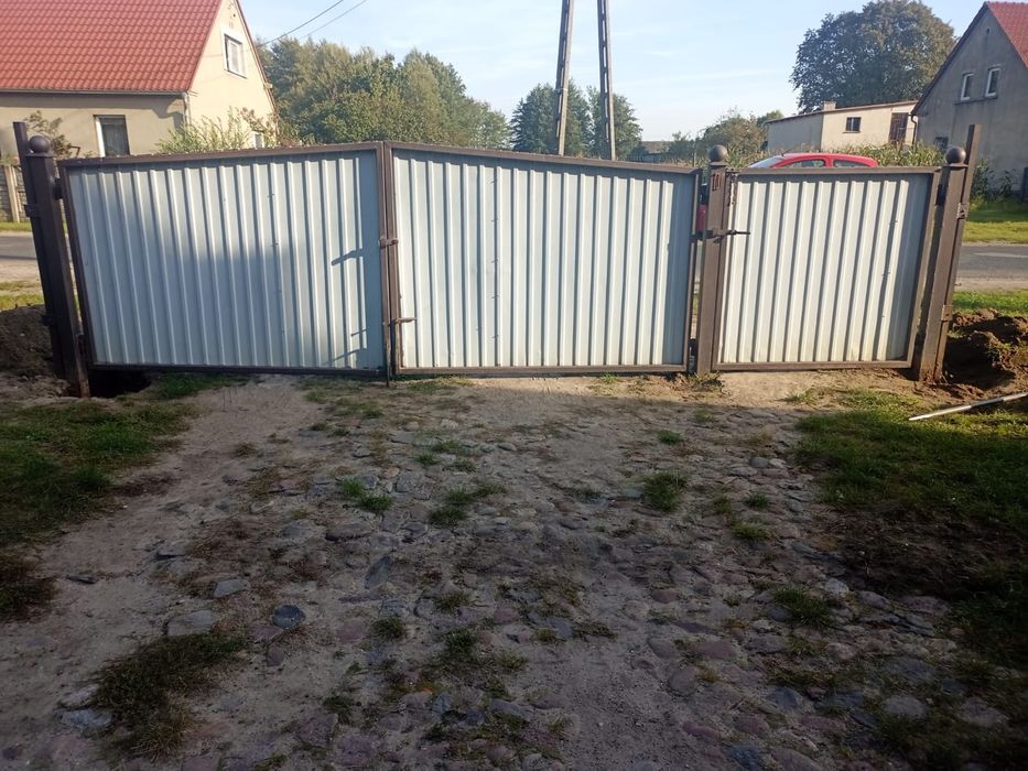 Brama wjazdowa + furtka