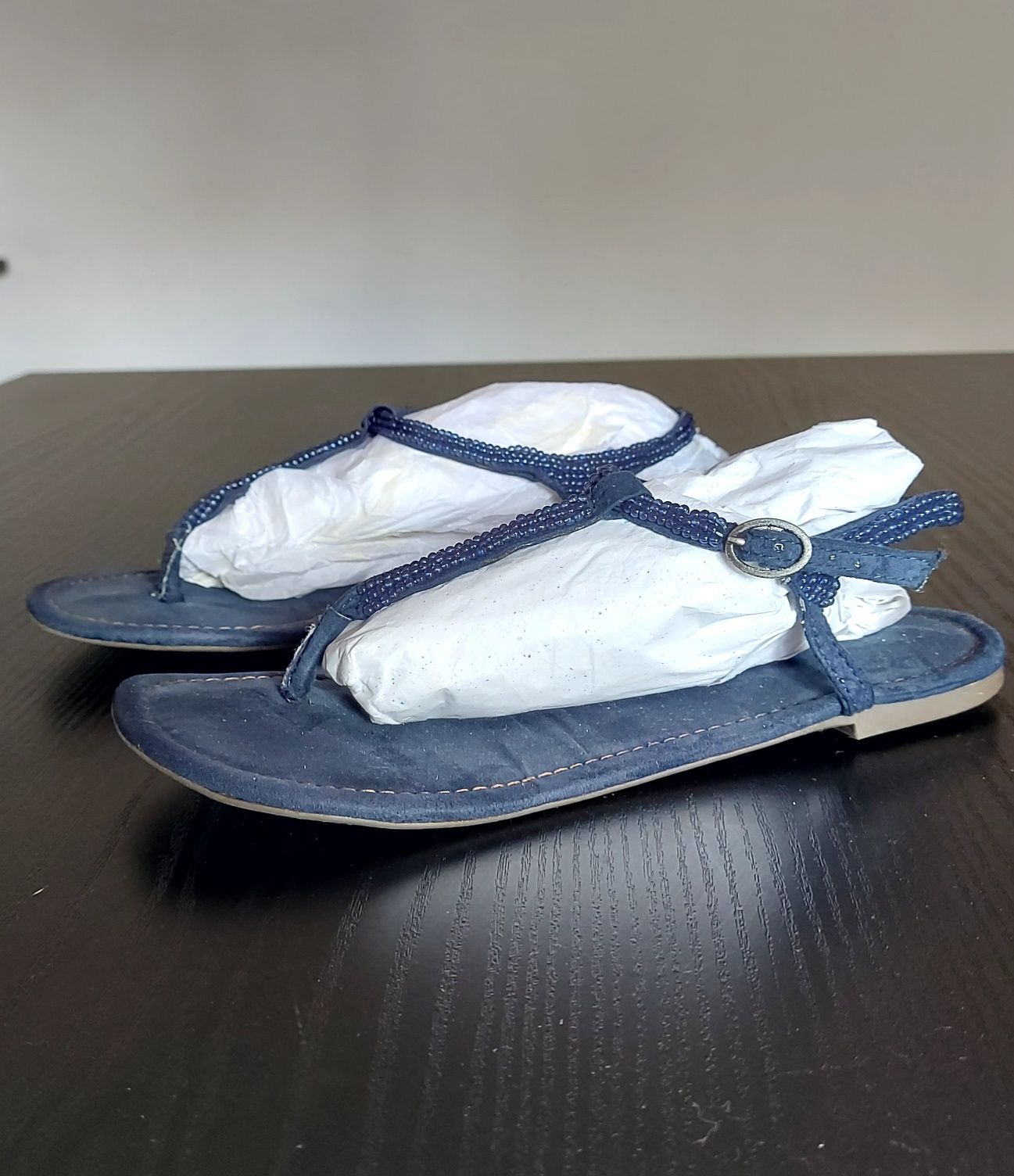 Sandalias de dedo.