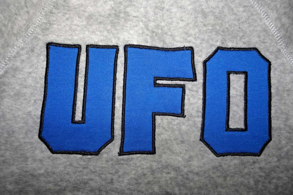 Bluza szara UFO 122 rękawy smoki