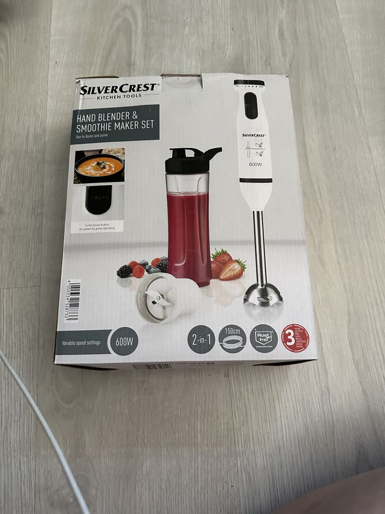 Blender ręczny SilverCrest sssm 600 a1 600 W biały