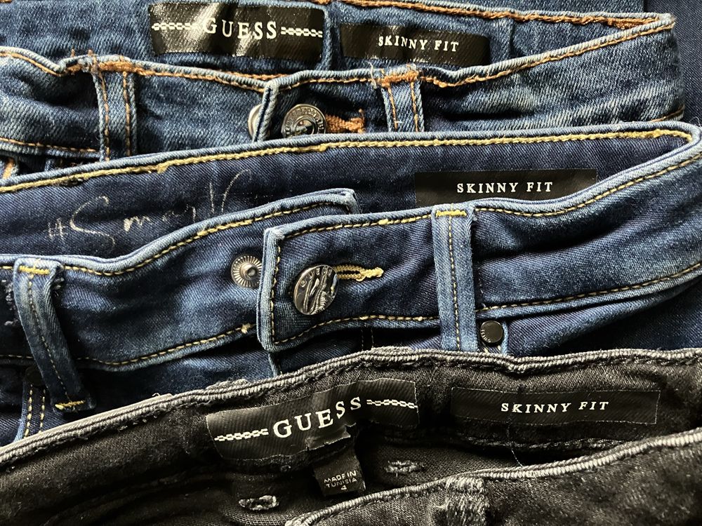 Jeansy Guess 3 pary