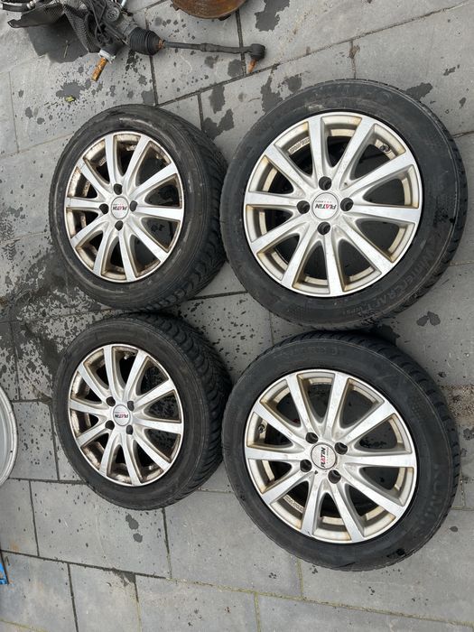 Koła nissan micra k13 4x100 alufelgi komplet