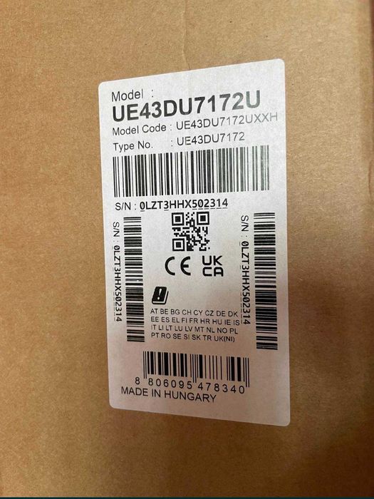 Телевізор SamsungUE43-55-65 DU7172/7192