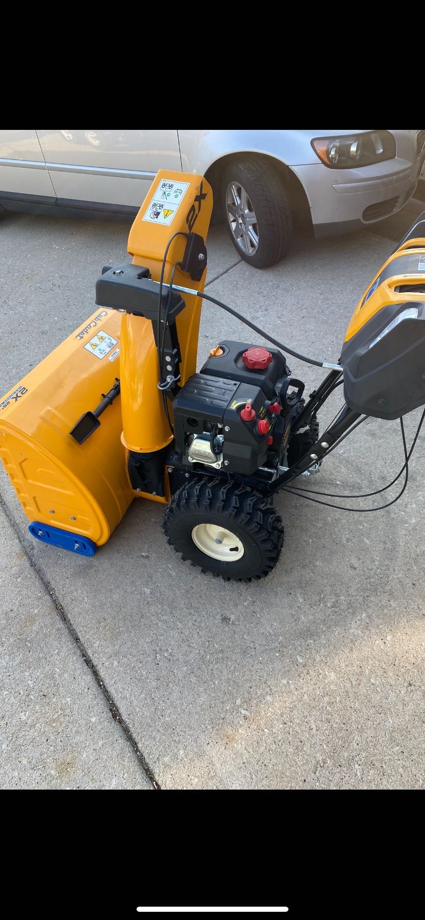 Cub cadet 2x odsniezarki