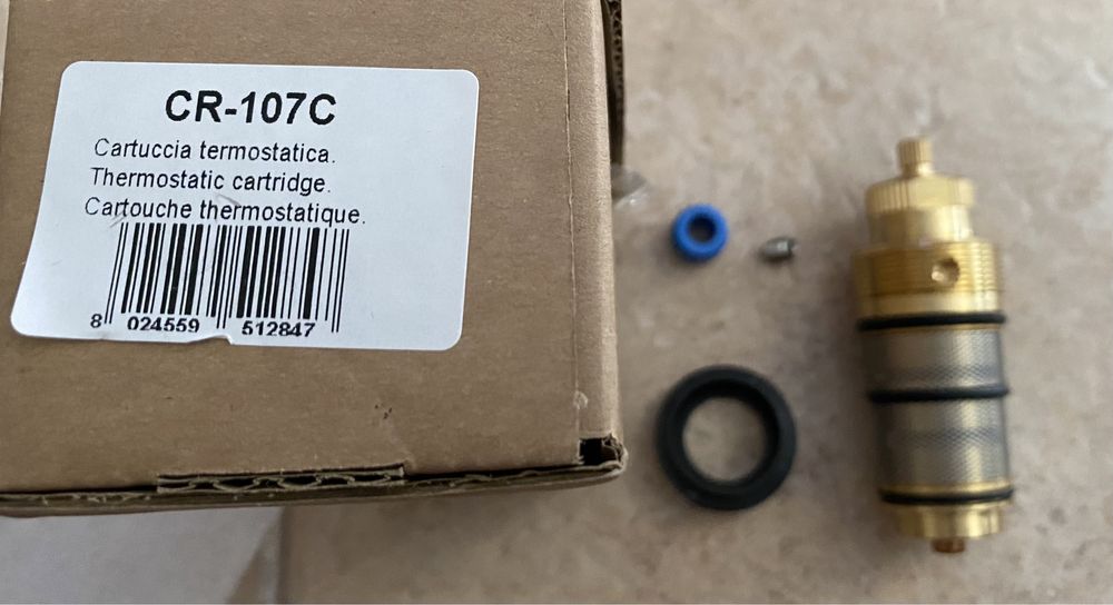 CR-107C thermostatic cartridge