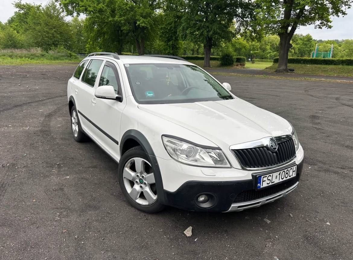 Skodę Octavię Scout 4x4.