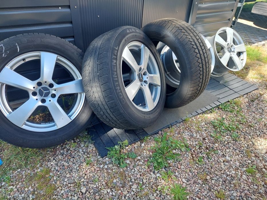 Felgi Mercedes ML W164 i opony wielosezonowe