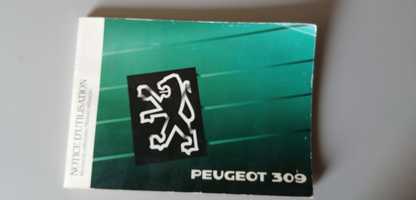 Manual do utilizador do Peugeot 309