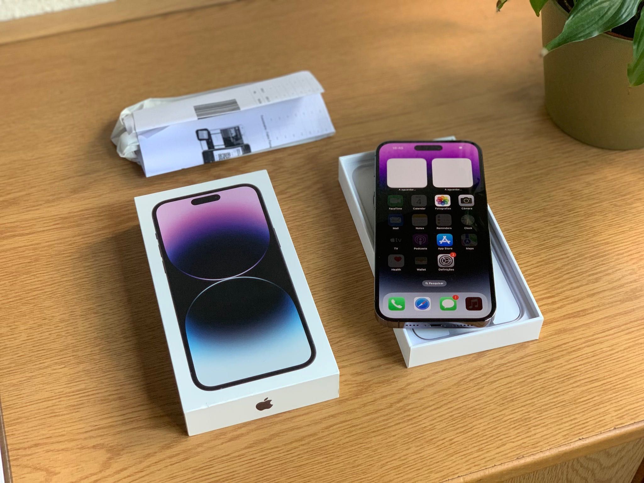 Vendo iPhone 14 Pro Max 256Gb Livre Purple Fatura e Garantia