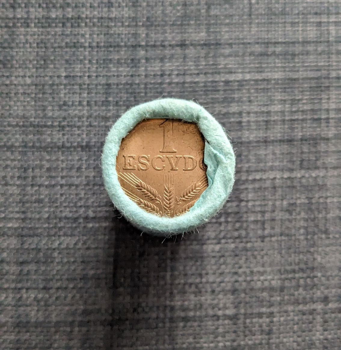 Rolo cego 25 moedas 1 escudo 1979