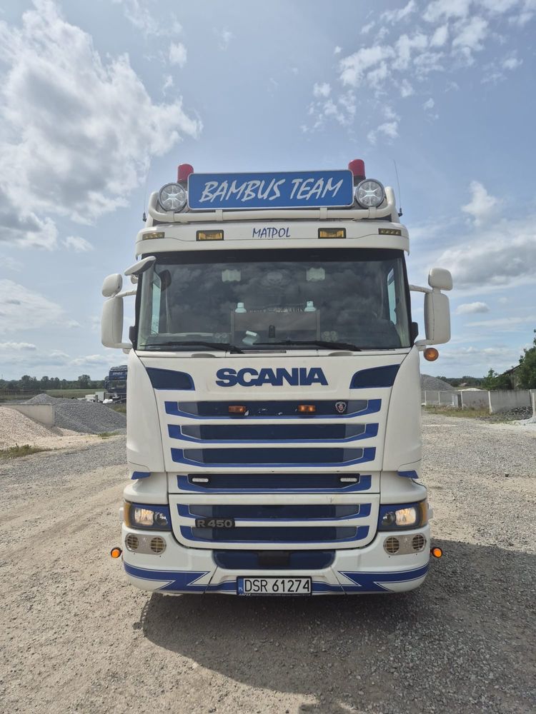Scania R450 Highline r.2015 hydraulika! Poduszka przód-tył
