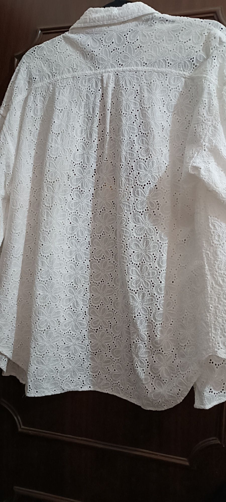 Camisa bordada Zara
