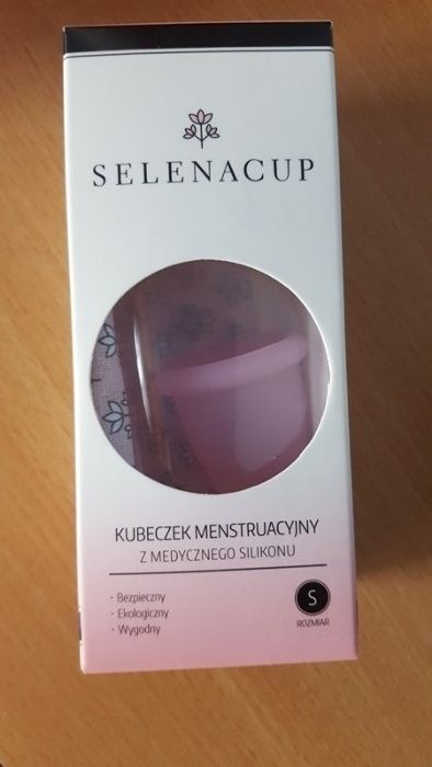 Selenacup, kubeczek menstruacyjny z medycznego silikonu, Nowy rozmiarS