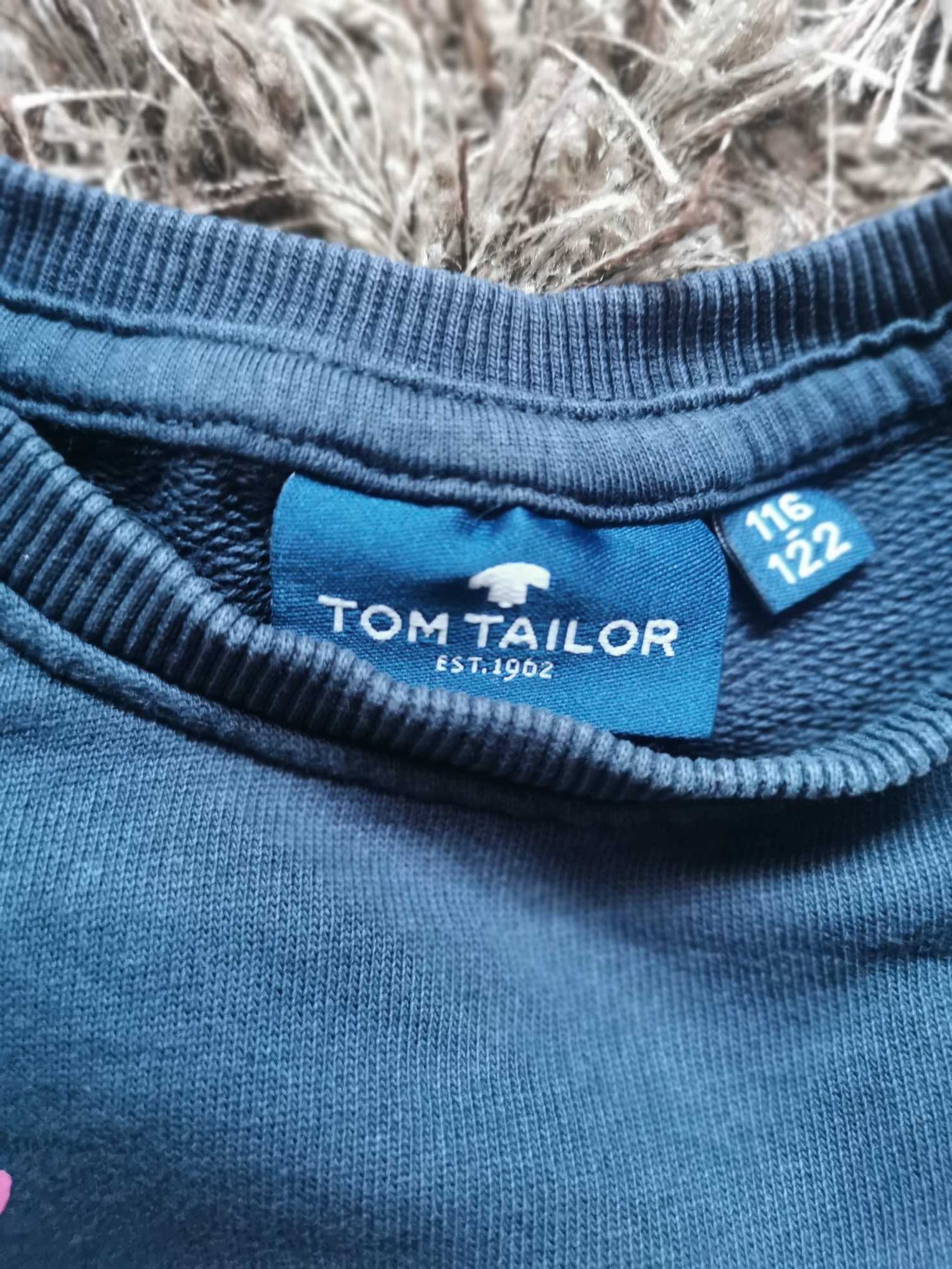 Bluza #dziewczynka #rozmiar 116-122 #granatowa #Tom Tailor
