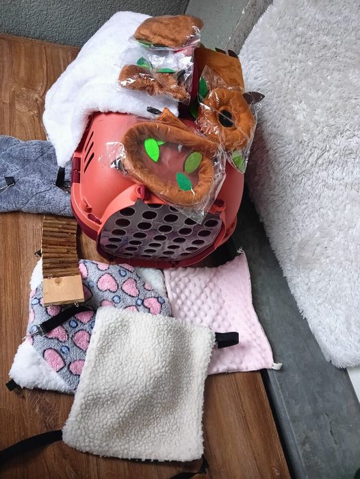 Klatka z wyposażeniem dla szczurów