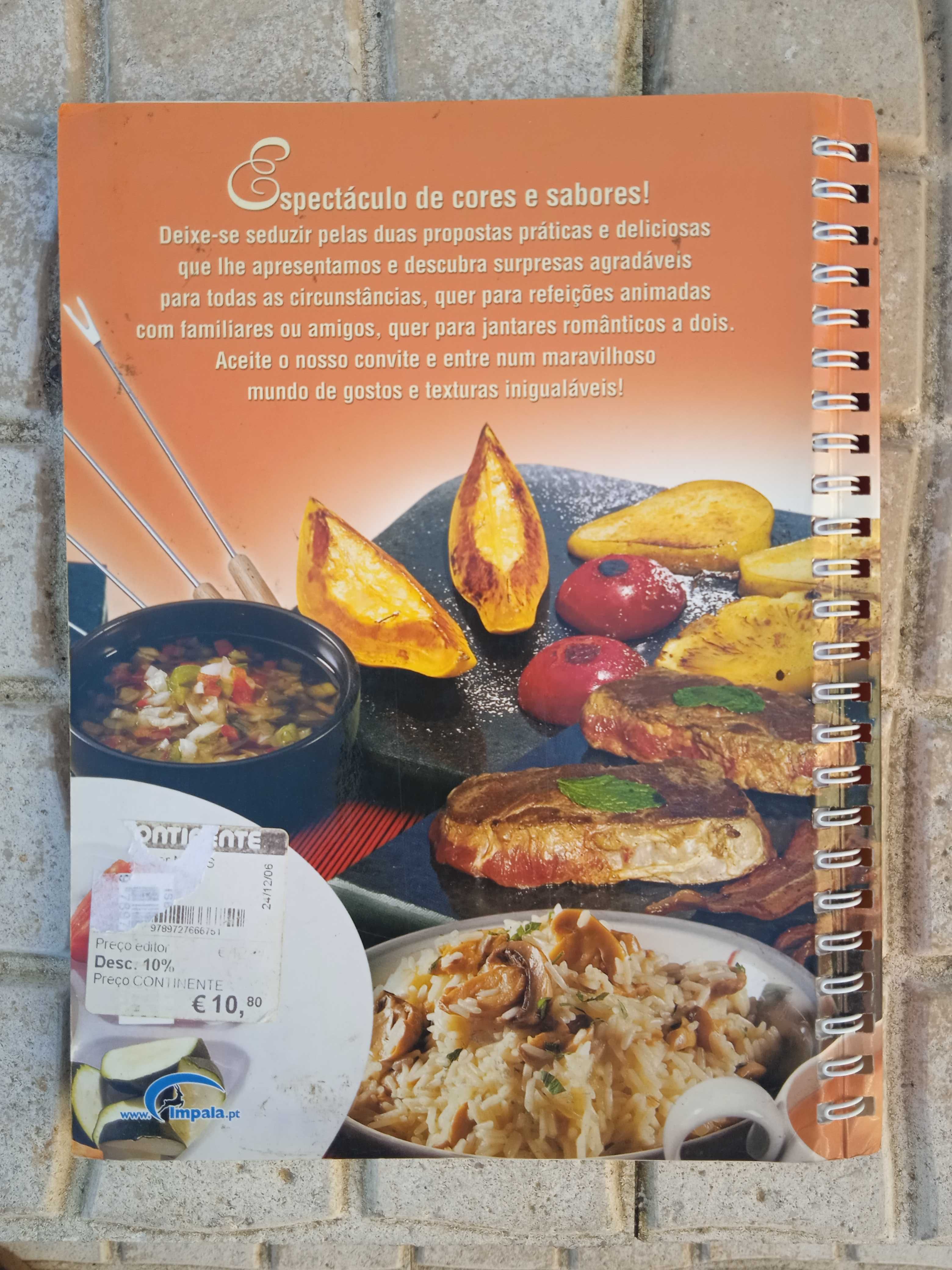 Livro - Fondues & Grelhados na Pedra