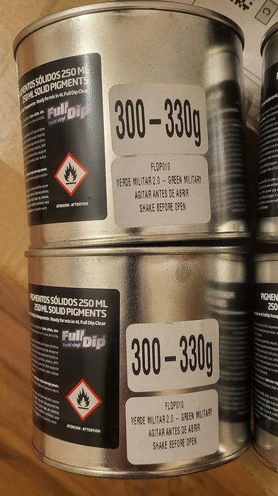 Guma w spreyu NIBIESKI/ZIELONY mat