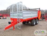 Rozrzutnik obornika 6-8 ton Rol-Trans 10 ton  Sipma pionowy poziomy