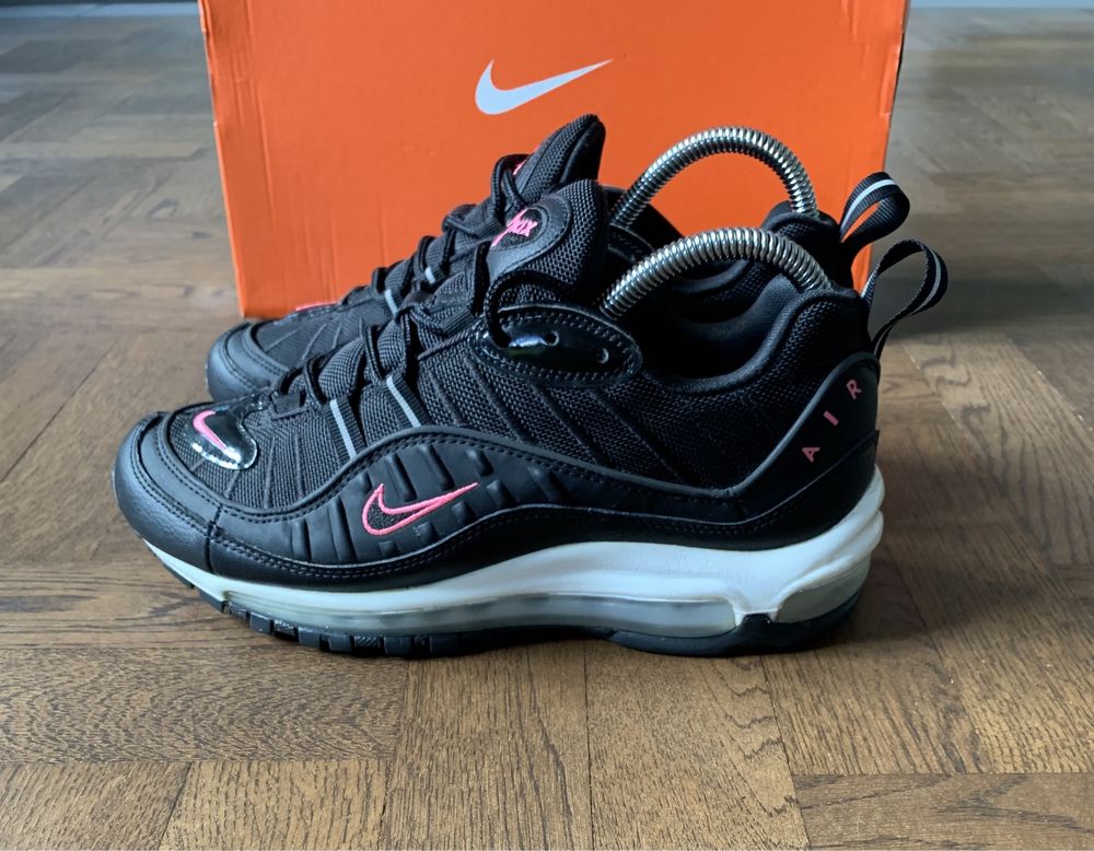 Nike Air Max 98 Black Sunset Pulse