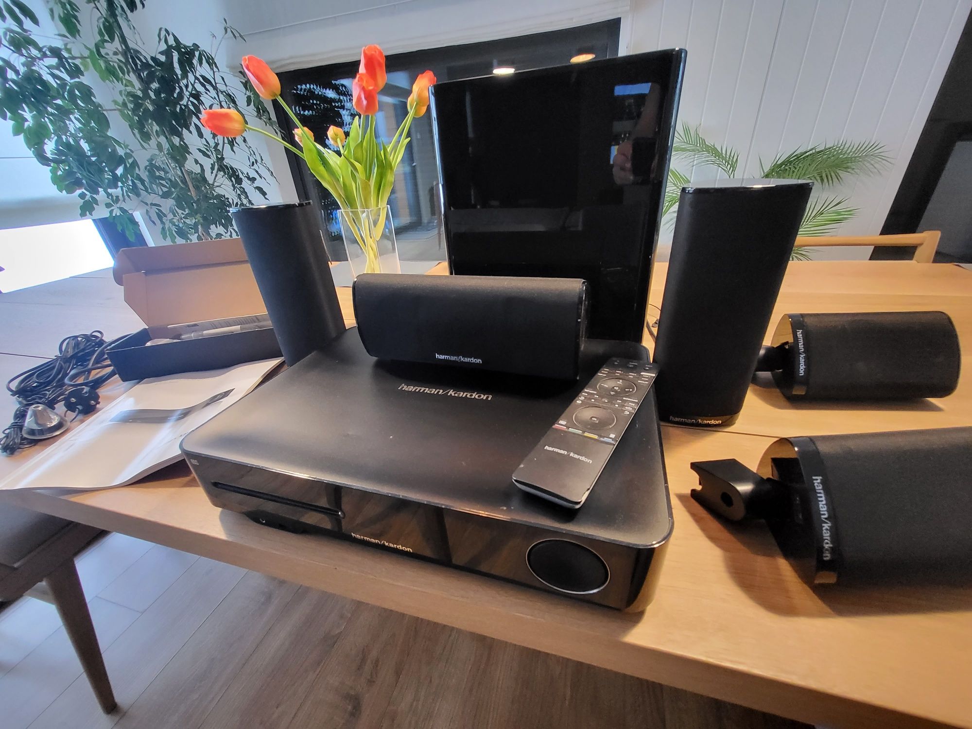 Amplituner Harman karton bds 575+ zestaw głośników,  Kino domowe