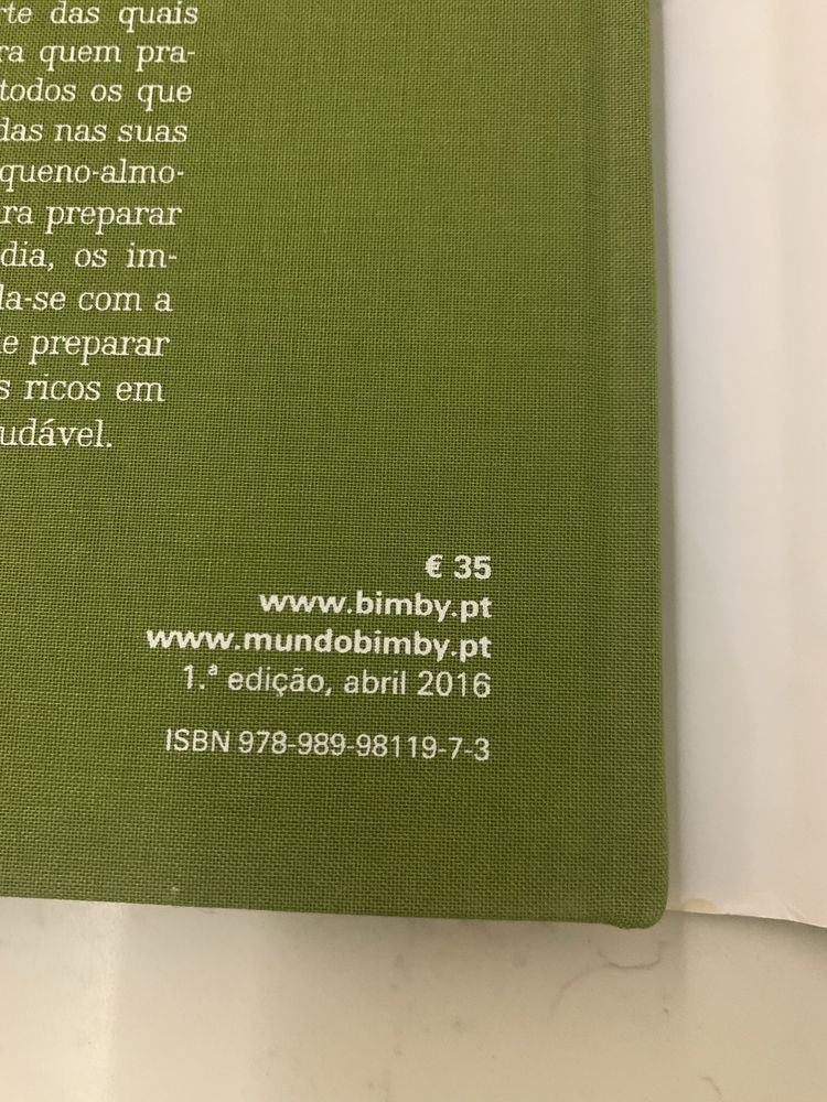 Livro Bimby Verdes e Alternativas