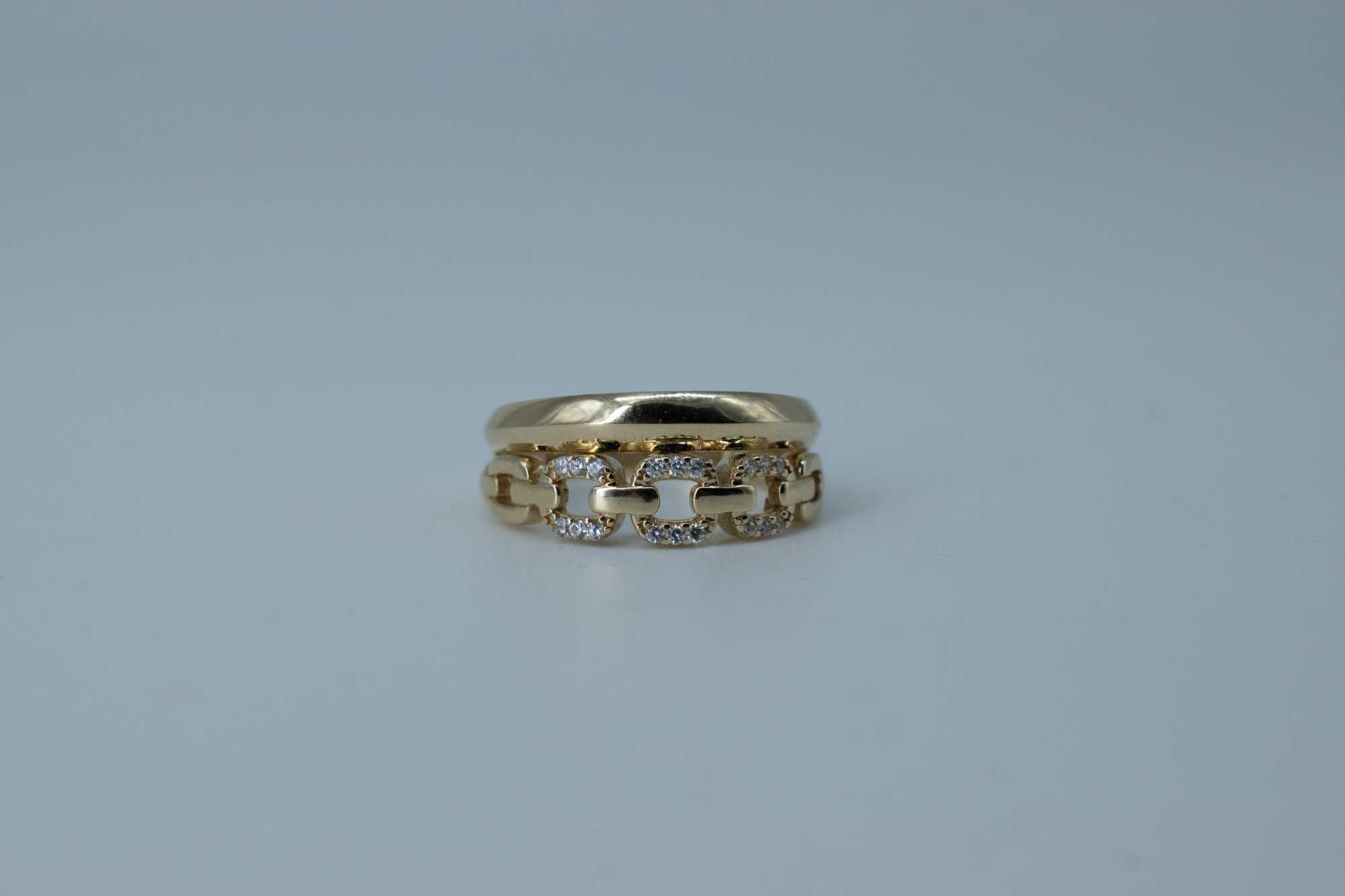 Złoty pierścionek 585 3,16 gram rozmiar 14 NOWY Okazja
