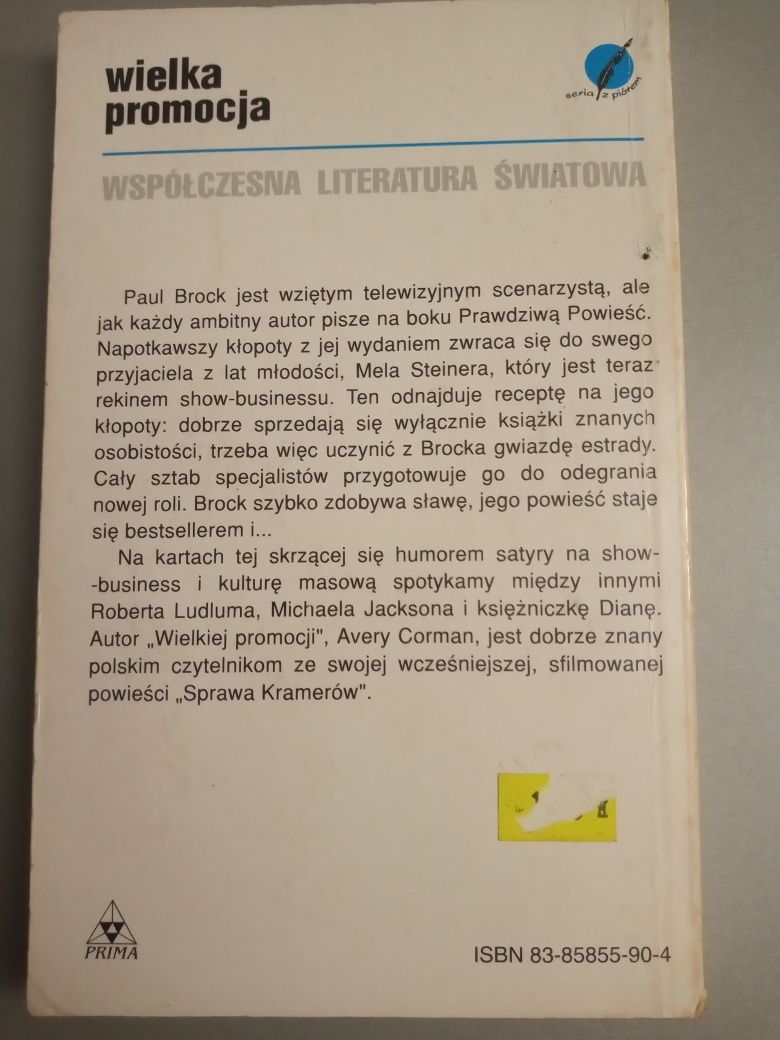 Wielka promocja Avery Corman