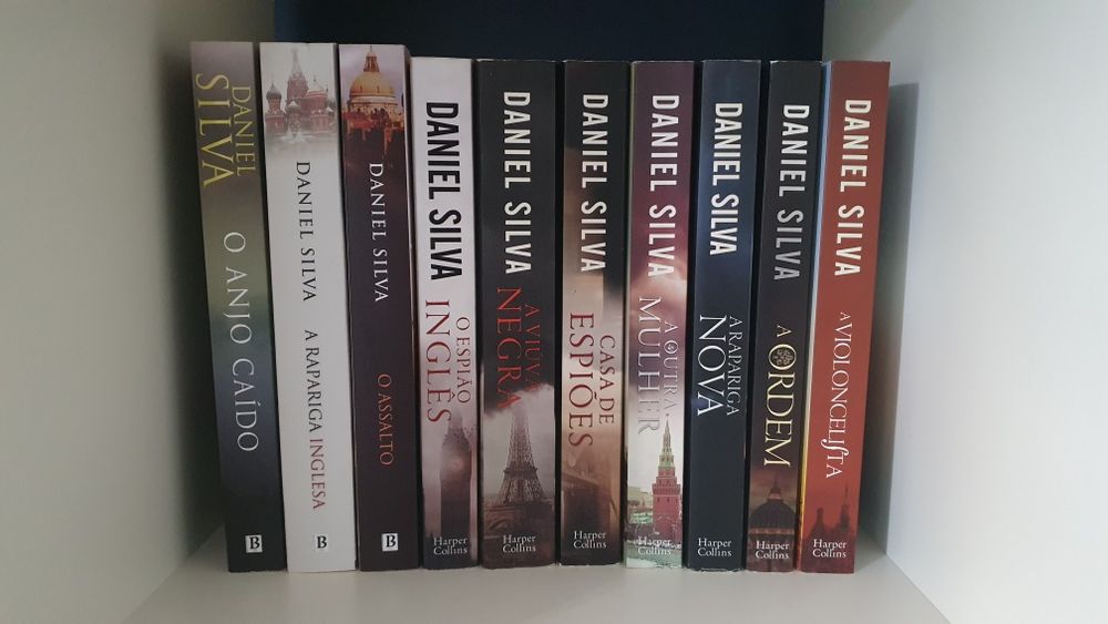 Livros Daniel Silva (10Eur cada)