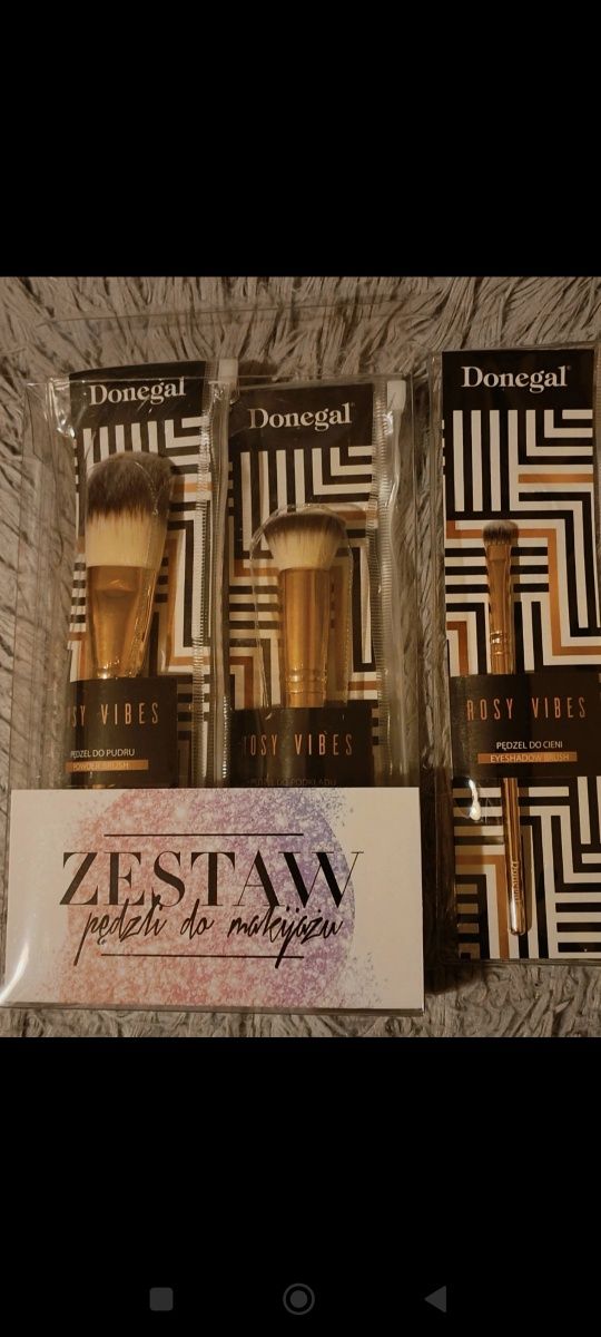 Zestaw pędzli do makijażu