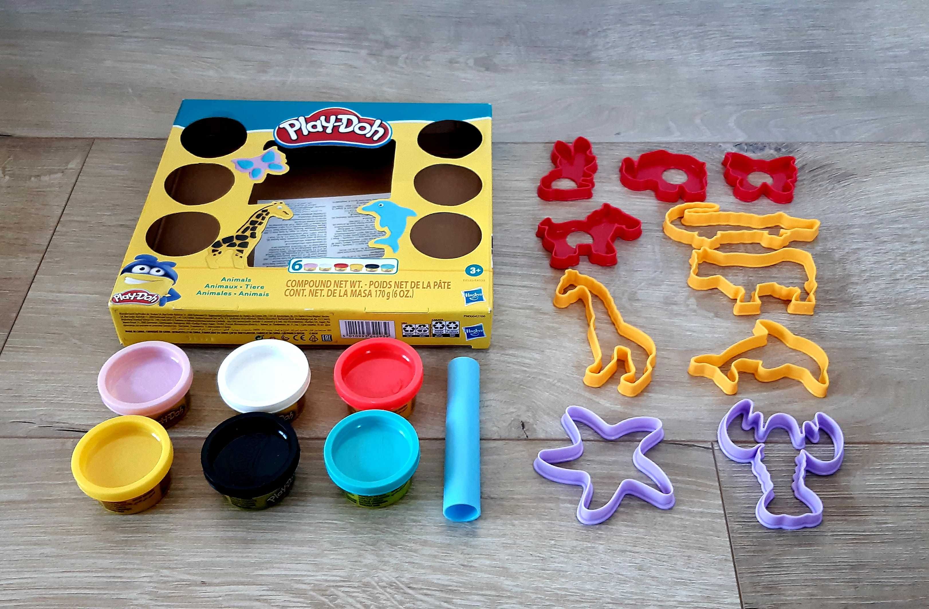 PLAYDOH ciastolina. Zwierzęta Animals zestaw kreatywny.