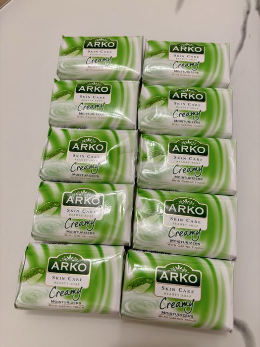 Arko skin care mydło w kostce 10szt