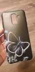 Etui pokrowiec na telefon Samsung Galaxy A6 plus motyl