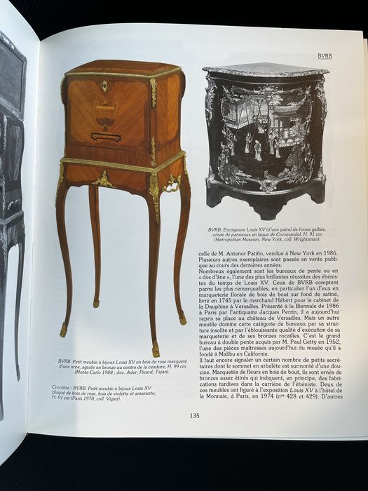 Le Mobilier français du XVIII Siècle