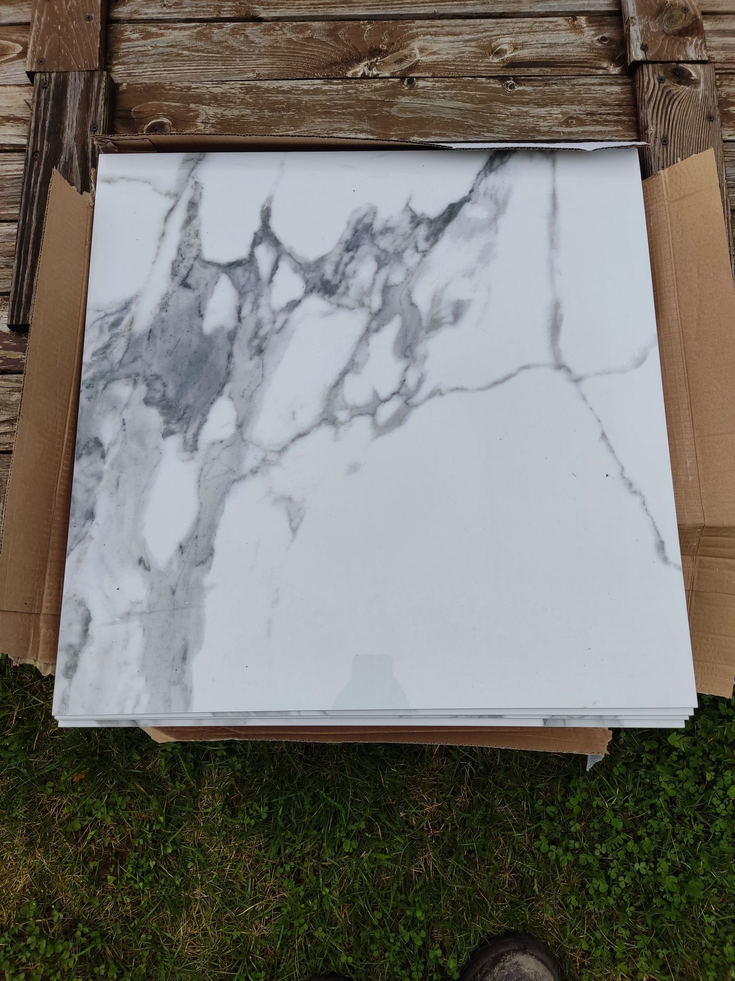 Płytki ceramiczne  gres callacata white marmur poler Cerrad 60x60