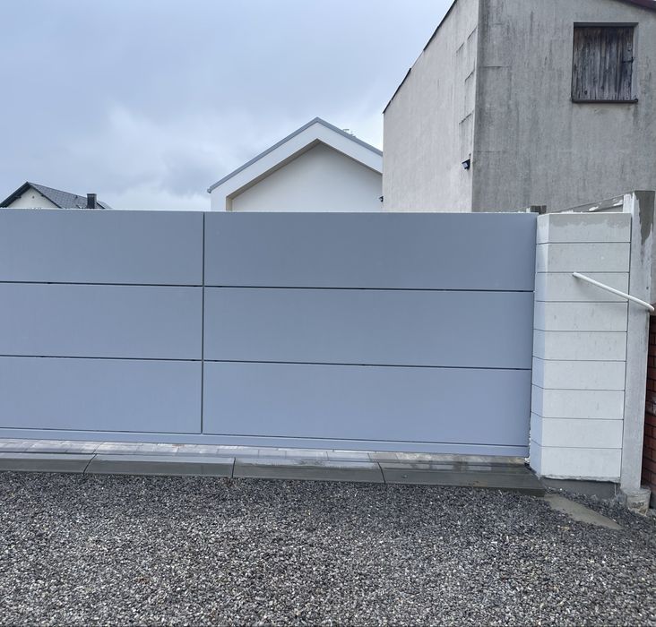 Brama przesuwna cnc
