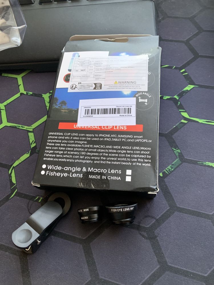 Obiektywy do telefonu mikro makro