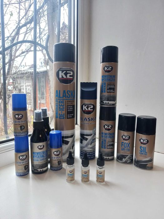 Размораживатель замков, стекол K2 Alaska розморозка скла антилід