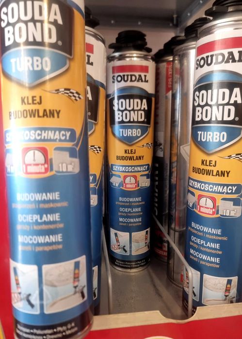 Klej poliuretanowy 750ml 10szt .Soudal