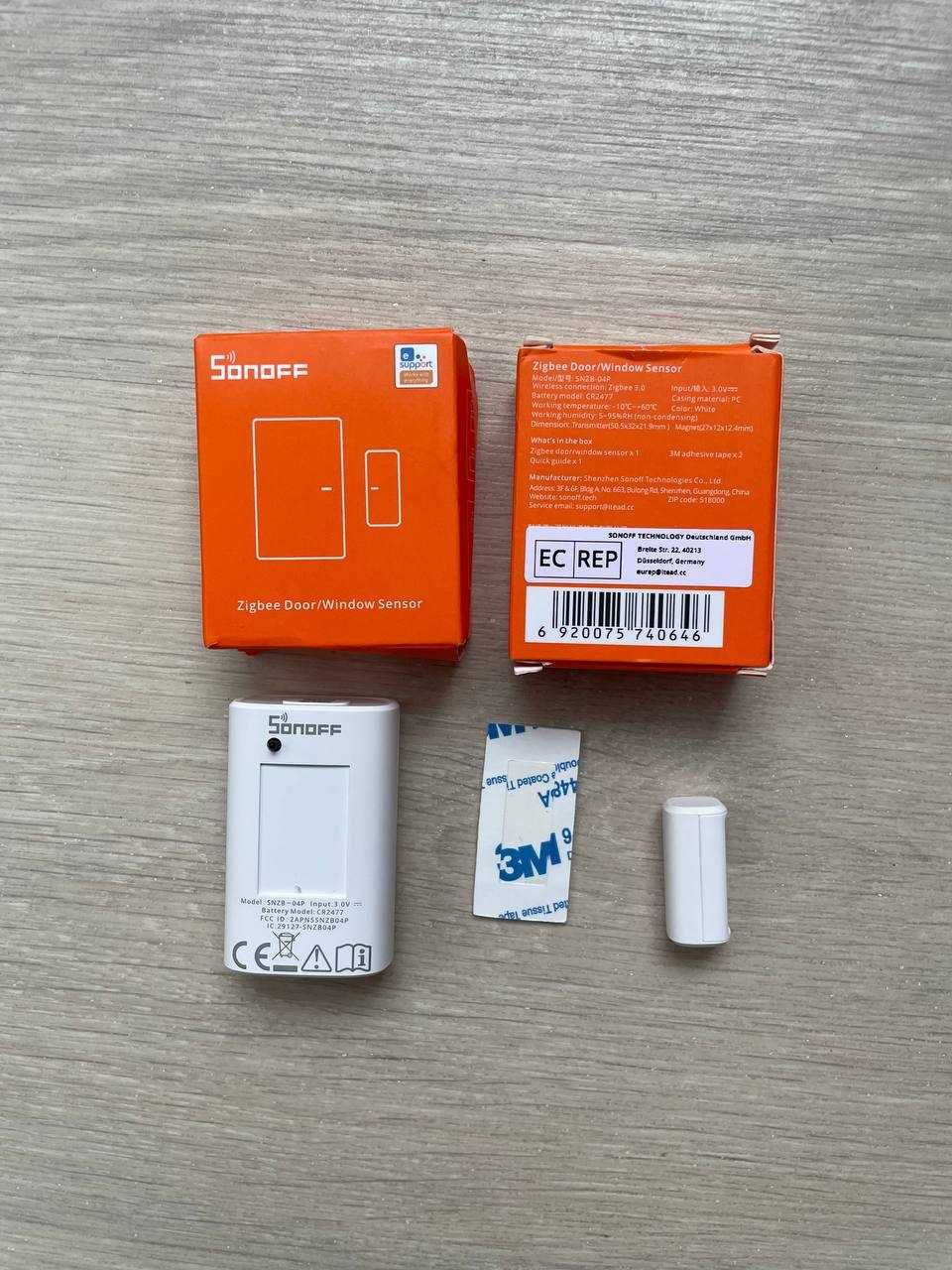 SONOFF SNZB-04P Inteligentny Czujnik Otwarcia Okien Drzwi Zigbee  2040